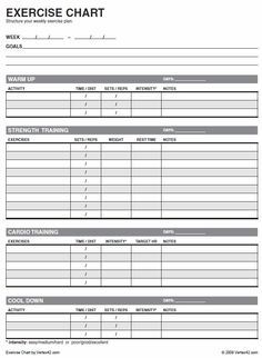 nasm workout template