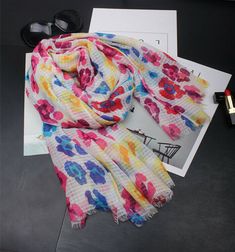 Women/'s Fashion Scarf Cotton Summer Wrap Stole Hijab Scarves Veil 74/"x42/"