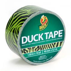 Duck Duct Tape Blue Pink Yellow White Black Silver Orange Zebra Print Owl Desgin