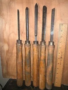 3PC CHISEL SET DIY WOOD CARPENTRY TOOL HAND PLASTIC HANDLE GRIP CARBON STEEL UK