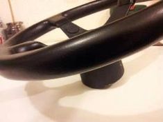 Perforated Leather Steering Wheel Before | Leather repair, Steering