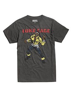 New Marvel Cast Squad Comic Book Vintage Heather Mens T-Shirt