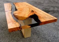 Moderner Esstisch Holz aus Harz DANUBIO ANTICO TRENTINO Moderner Esstisch Holz aus Harz DANUBIO ANTICO TRENTINO