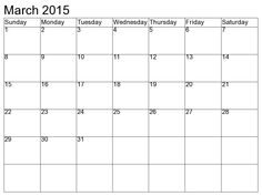 24 best march 2015 calendar images on pinterest 2015 calendar with