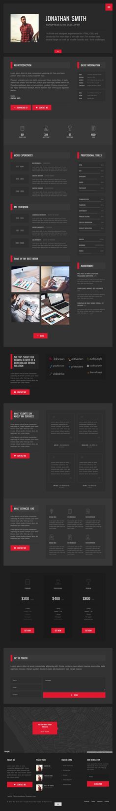 Professional Resume Portfolio HTML Template Professional resume - resume html template Professional Resume Portfolio HTML Template Professional resume - resume html template