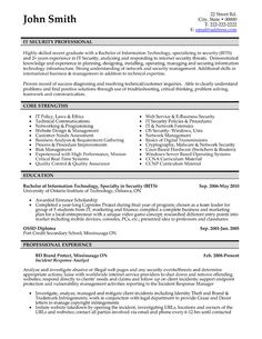 52 best information technology it resume templates samples