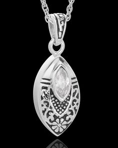 Glitzs Jewels 925 Sterling Silver Necklace 2.5 mm Bali Chain Foxtail | Jewelry Gift for Women and Girls