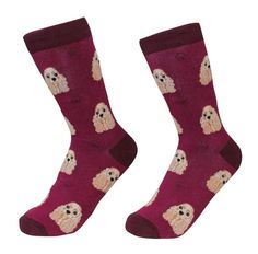 Pitbull tan Socks Unisex Dog Cotton//Poly One size fits most Pit Bull