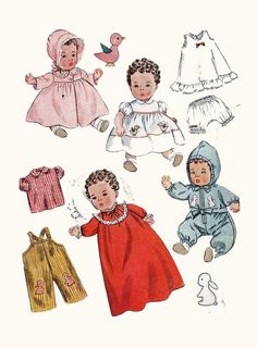 Baby 1st Step Goody Two Shoes 20/" Doll Clothes PATTERN 4169 Dress Bloomers