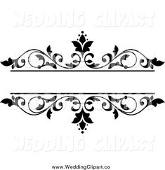 free black clip art borders and frames weddings request a custom black and white wedding border