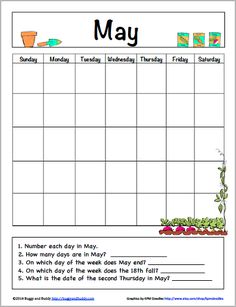 november may may calendars