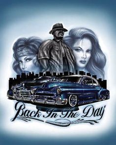 /"Low Life/" Skull Gangster Lowrider Car Spider Web Urban Style Art Poster