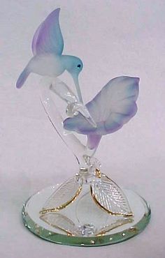 2 Koi Fish Murano Japaneses Art 22k Hand Blown Glass Pair Of Aquarium Figurine