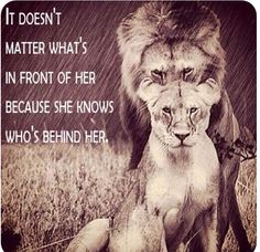 She knows there is a king behind her to protect and fight ❤💯 Love Quotes, Leo, Wisdom Quotes, Sayings, Lions, Lioness Quotes, Lion Quotes, King Quotes, Queen Quotes