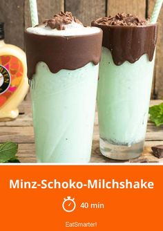 Hausgemachte Schlankheitsmilchshakes