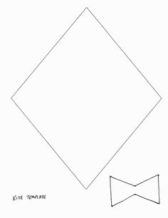 kite pattern coloring nuttin but preschool preschool pinterest printable kite template