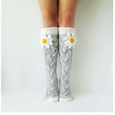 Women Socks Over Knee Vintage Mandalas Pattern Winter Customized For Gift