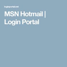 outlook portal login