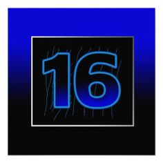 cool 16th birthday party invitation 16th birthday party