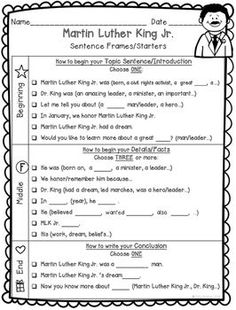 Martin luther king essay example