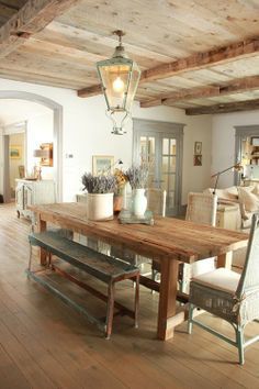 Rustic Dining Rooms shabby and charme: la bellissima casa di emma jane | future home Rustic Dining Rooms shabby and charme: la bellissima casa di emma jane | future home
