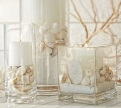 Glas Vasen Rund Sand Muscheln Deko Pinterest Muschel Maritime Deko Ideen Windlichter Mit Muscheln Und Sand Mehr