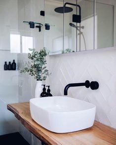 modern bathroom sinks beautiful powder room and lower guest sinkfaucet configuration let this blackandwhite bathroom help you nail two coveted trends modern bathroom sinks beautiful powder room and lower guest sinkfaucet configuration let this blackandwhite bathroom help you nail two coveted trends