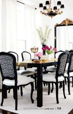 160 Best Black And White Dining Room Images 160 Best Black And White Dining Room Images