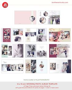 Wedding Al Design Template 57 Free Psd Indesign Format 20 Pages Wedding Photo Al Design Template 12x15 Modern And Minimalist Style For Indesign