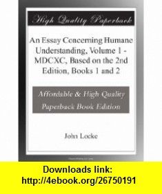 an essay concerning human understanding pdf