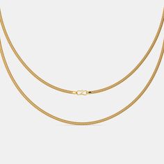 Box or Curb Chain Necklace 14k Yellow Gold Amore Mio Pendant on a 14K Yellow Gold Rope