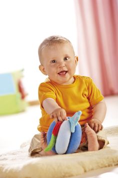 Haba lote cubo Kalle kasper 4 piezas de tela juguetes juguetes de tela cubo