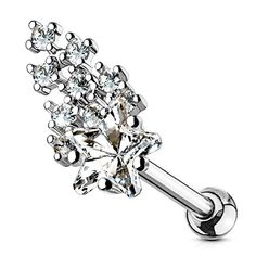 Xusamss Fashion Stainless Steel Double Row Iced Out Crystal Band Ring