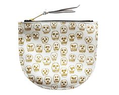 Canvas Cash Coin Purse,African Roma Printed Boho Print Make Up Bag Zipper Small Purse Wallets