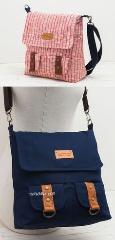 Purse Pattern Pdf Crossbody Handmade Paget Bag Pdf Pattern Ithinksew