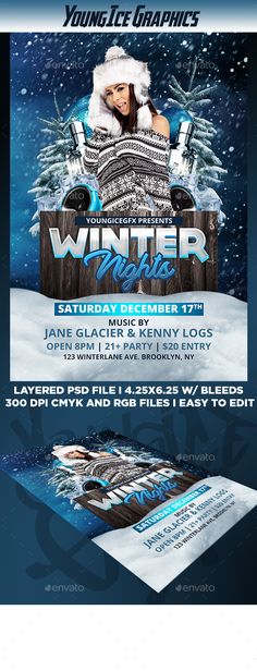 Beach Party Flyer Party flyer, Beach and Flyer template - winter flyer template Beach Party Flyer Party flyer, Beach and Flyer template - winter flyer template