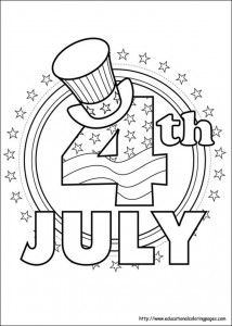 64 Best 4th of July to Color images in 2020 | Coloring pages, 4th of