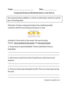 compound sentence structures