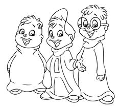 21 best Coloring Pages (Alvin & The Chipmunks) images on Pinterest ... 21 best Coloring Pages (Alvin & The Chipmunks) images on Pinterest ...
