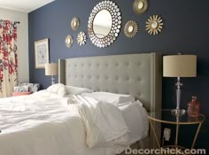 Dark Blue Gray Bedroom a decorating style that doesn't get dated | bedrooms, master Dark Blue Gray Bedroom a decorating style that doesn't get dated | bedrooms, master