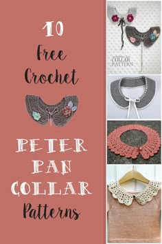 Free Crochet Peter Pan Collar Pattern. List of free crochet peter pan collar…