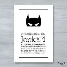 free batman invitation template free printables from paper trail