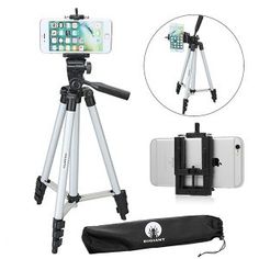 Acuvar 12 Inch Flexible Camera Tripod with Wrapable Disc Legs /& Quick Release Plate Universal Smartphone Mount for All Smartphones