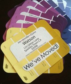 Moving House New Home Pack of 20 sheets and envelopes Change of Address