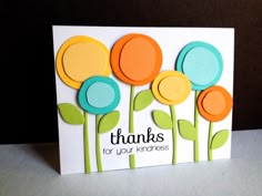 Handmade Thank You Cards, Handmade Greetings, Greeting Cards Handmade, Simple Cards Handmade, Flower Cards Handmade, Greeting Card Craft, Craft Cards, Card Crafts, Envelopes Decorados