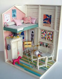 maybe the hippest dollhouse ever... Barbie House, House