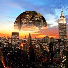 Different View Of The Night In American Edited With Toolwizphotosapp Newyork City Sunset Buildings America Different View Of The Night In American Edited With Toolwizphotosapp Newyork City Sunset Buildings America