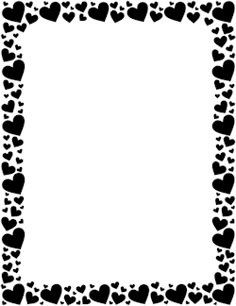 black and white border designs for cards