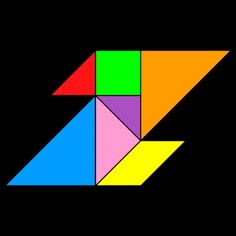 tangram letter z tangram solution providing teachers and pupils with tangram puzzle activities