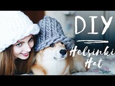 DIY | Шапка из толстой пряжи | Helsinki hat - YouTube